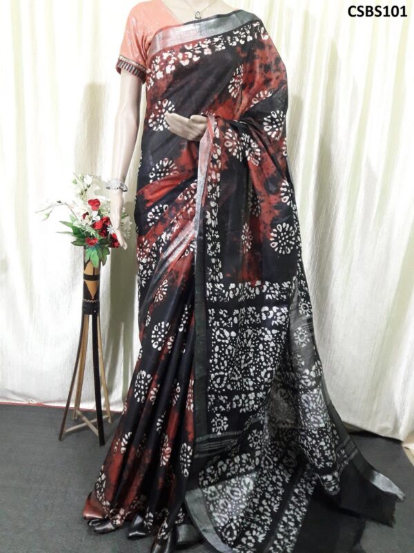 Cotton Slub Hand Batik Print Sree CSBS102