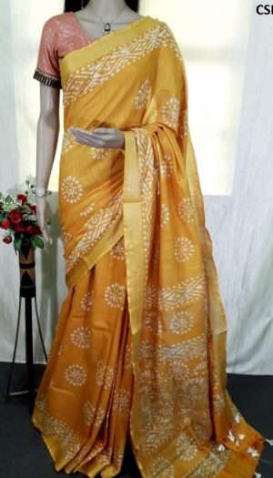 Cotton Slub Hand Batik Print Sree CSBS103