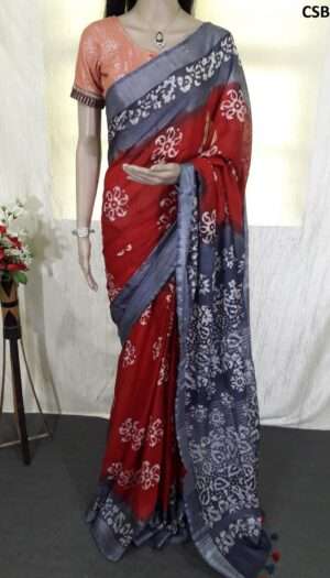 Cotton Slub Hand Batik Print Sree CSBS104