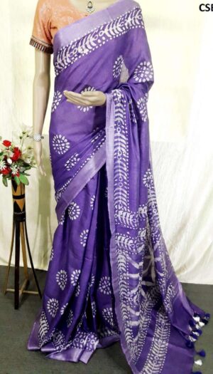 Cotton Slub Hand Batik Print Sree CSBS106