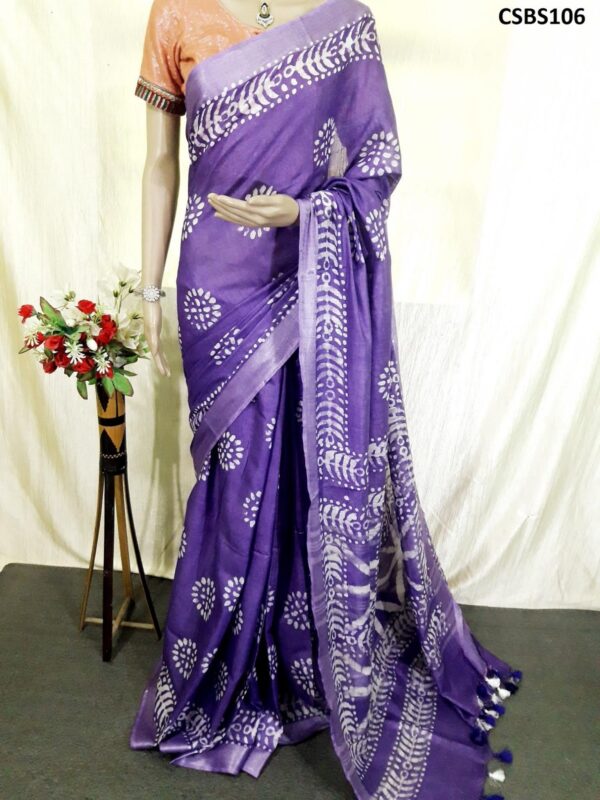 Cotton Slub Hand Batik Print Sree CSBS106