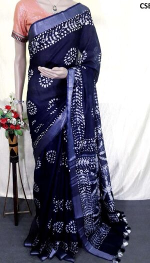 Cotton Slub Hand Batik Print Sree CSBS107