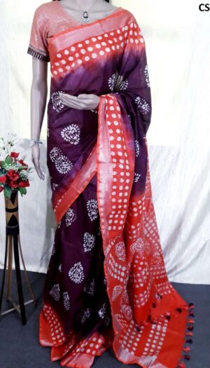 Cotton Slub Hand Batik Print Sree CSBS108