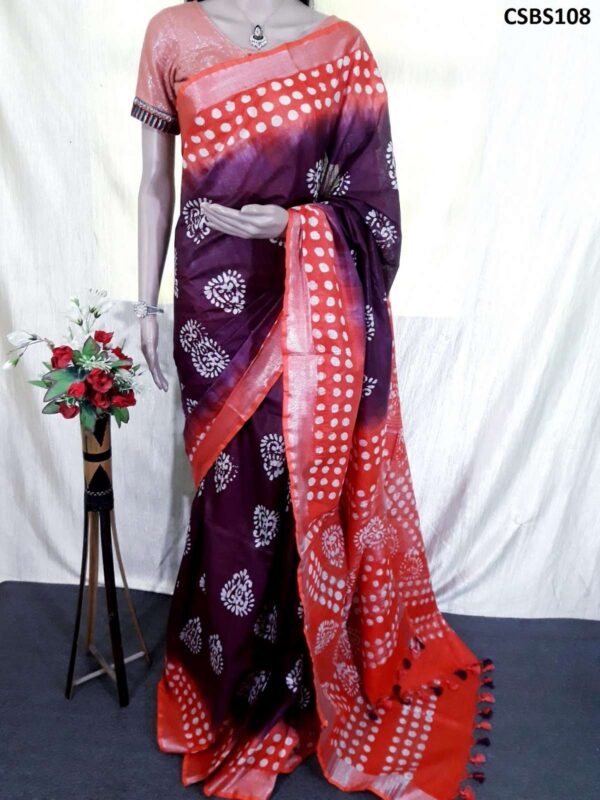 Cotton Slub Hand Batik Print Sree CSBS108