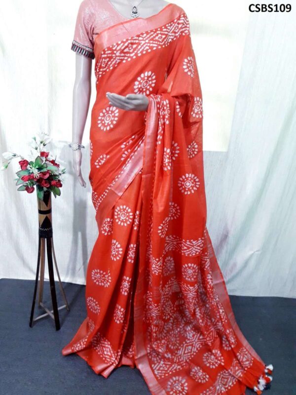 Cotton Slub Hand Batik Print Sree CSBS109