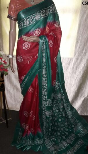 Cotton Slub Hand Batik Print Sree CSBS111