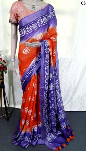 Cotton Slub Hand Batik Print Sree CSBS112