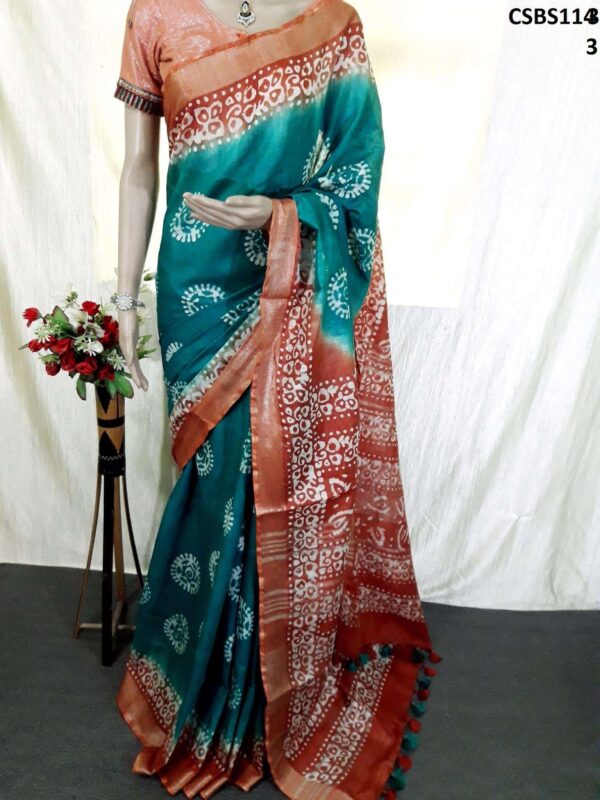 Cotton Slub Hand Batik Print Sree CSBS113
