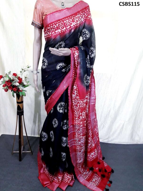 Cotton Slub Hand Batik Print Sree CSBS115