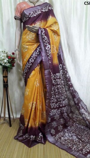 Cotton Slub Hand Batik Print Sree CSBS117