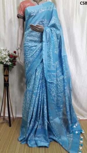 Cotton Slub Hand Batik Print Sree CSBS120