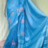 Latest Women's Pure Cotton Emboidery Work Saree - Image 2