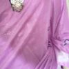 Latest Women's Pure Cotton Emboidery Work Saree - Image 2