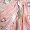 Latest Women's Pure Cotton Emboidery Work Saree - Image 2
