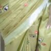Latest Women's Pure Cotton Emboidery Work Saree - Image 4