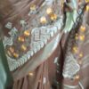 Latest Women's Pure Cotton Emboidery Work Saree - Image 2