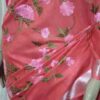 Latest Women's Pure Cotton Emboidery Work Saree - Image 4