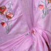 Latest Women's Pure Cotton Emboidery Work Saree - Image 3