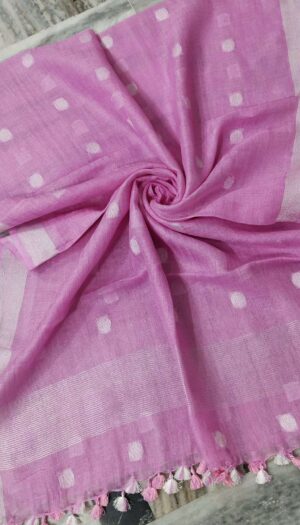 Pure Khadi Linen Dupatta