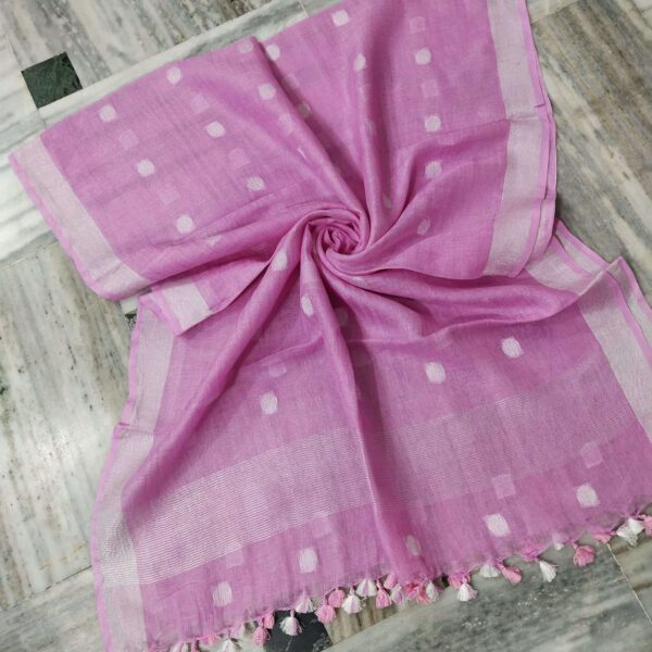 Pure Linen Dupatta