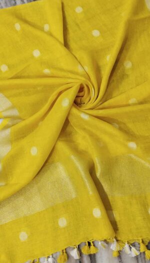 Pure Khadi Linen Dupatta