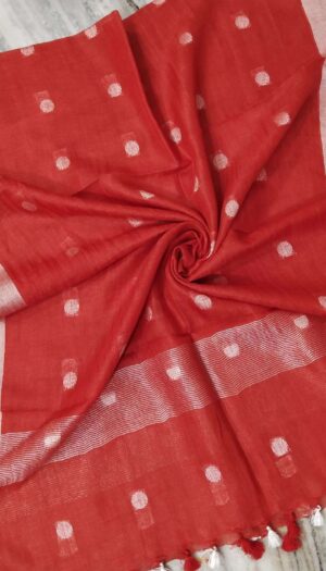 Pure Khadi Linen Dupatta