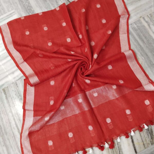 Pure Linen Dupatta