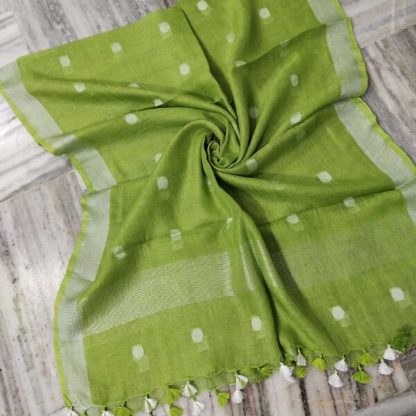 Pure Linen Dupatta