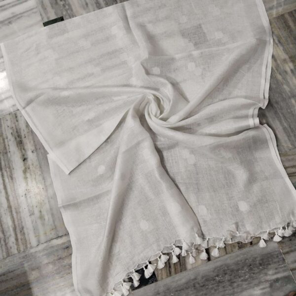 Pure Linen Dupatta
