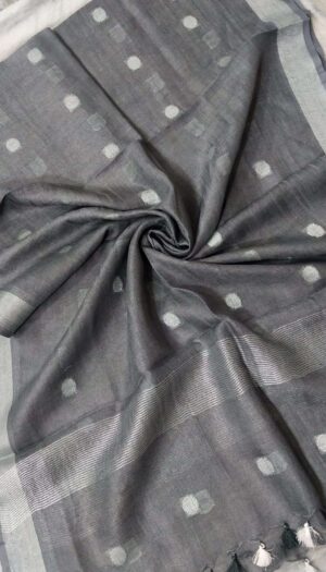 Pure Khadi Linen Dupatta