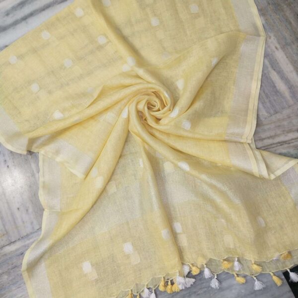 Pure Linen Dupatta