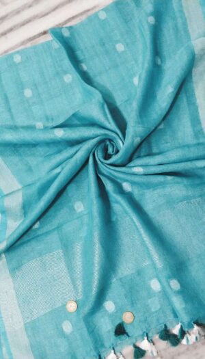 Pure Khadi Linen Dupatta