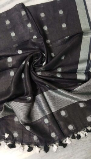 Pure Khadi Linen Dupatta