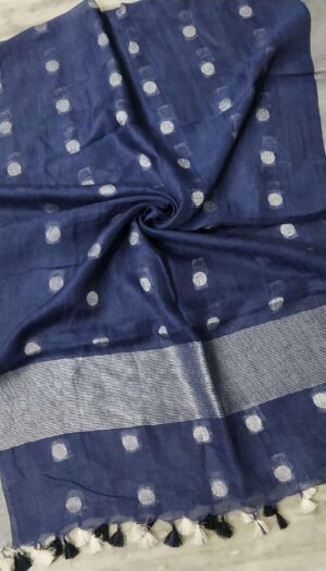 Pure Khadi Linen Dupatta