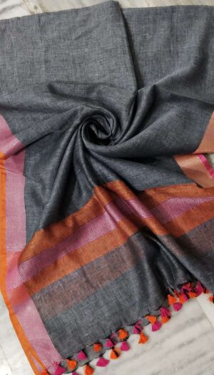 Pure Linen Dupatta