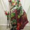 Cotton Silk Handloom Digital  Print  Saree - Image 2