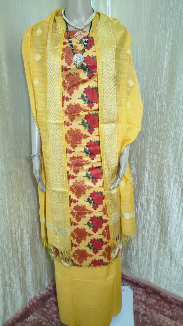 Cotton Silk Digital Print Dresse Material