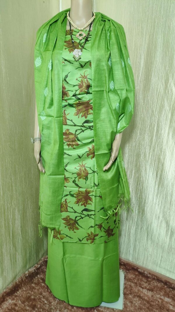 Cotton Silk Digital Print Dresse Material