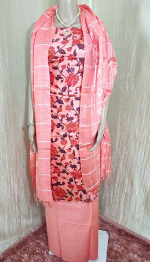 Cotton Silk Digital Print Dresse Material