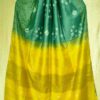 Handloom Cotton Silk Sibori Dying Saree - Image 2