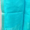 Pure Cotton Self Zari Border Dress Material - Image 3