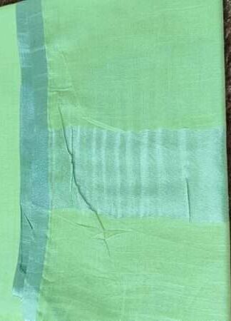 Pure Cotton Self Zari Border Dress Material