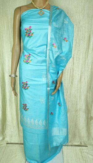 Pure Soft Cotton Emboidery Dress Material