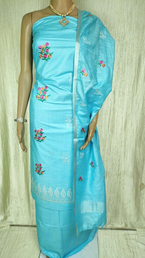 Pure Soft Cotton Emboidery Dress Material