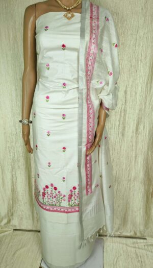 Pure Soft Cotton Emboidery Dress Material