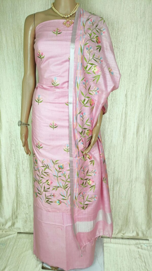 Pure Soft Cotton Emboidery Dress Material