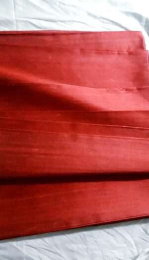 Tussar Dupion Raw Silk Plan Fabric For Women And Girls Cloth