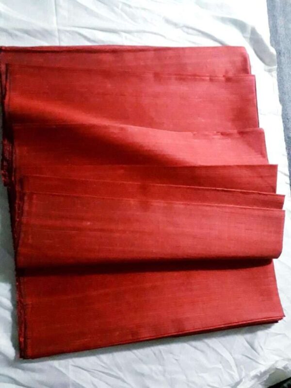 Tussar Dupion Raw Silk Plan Fabric For Women And Girls Cloth