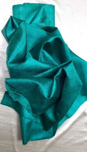 Tussar Dupion Raw Silk Plan Fabric For Women And Girls Cloth