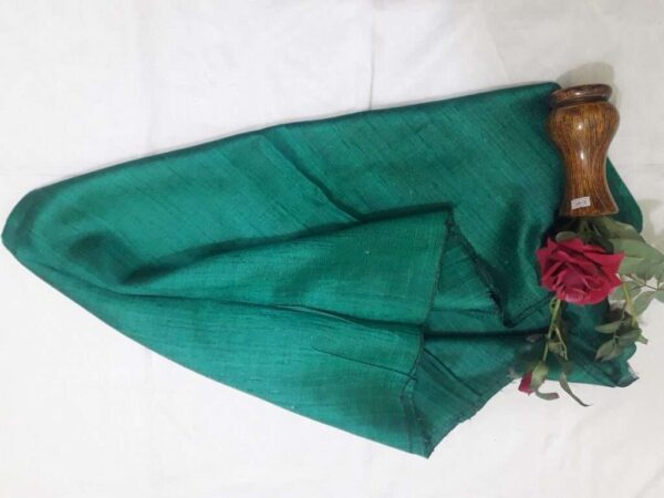 Tussar Dupion Raw Silk Plan Fabric For Women And Girls Cloth